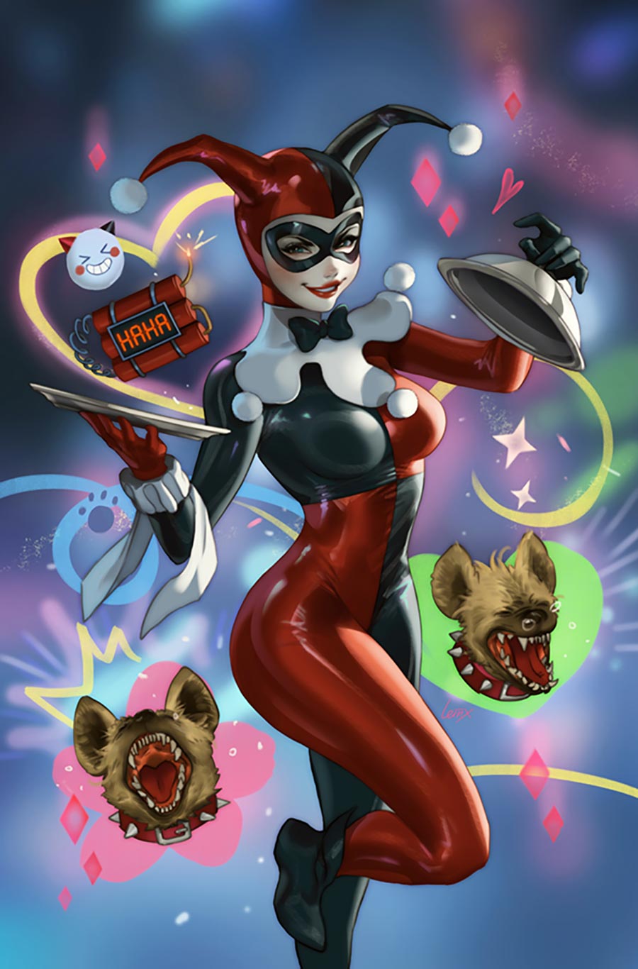 Harley Quinn Vol 4 #42 Cover B Variant Lesley Leirix Li Card Stock Cover