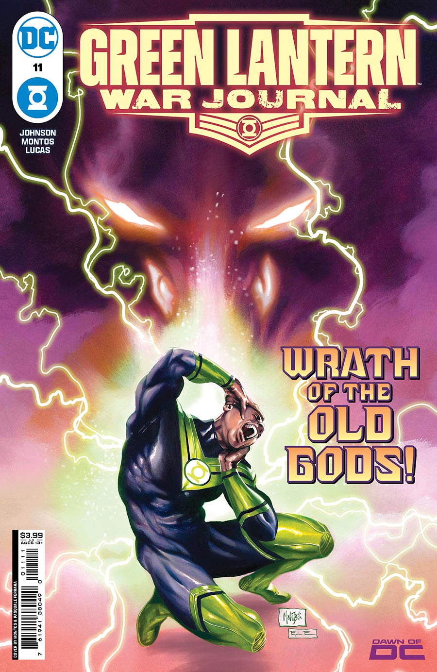 Green Lantern War Journal #11 Cover A Regular Montos Cover