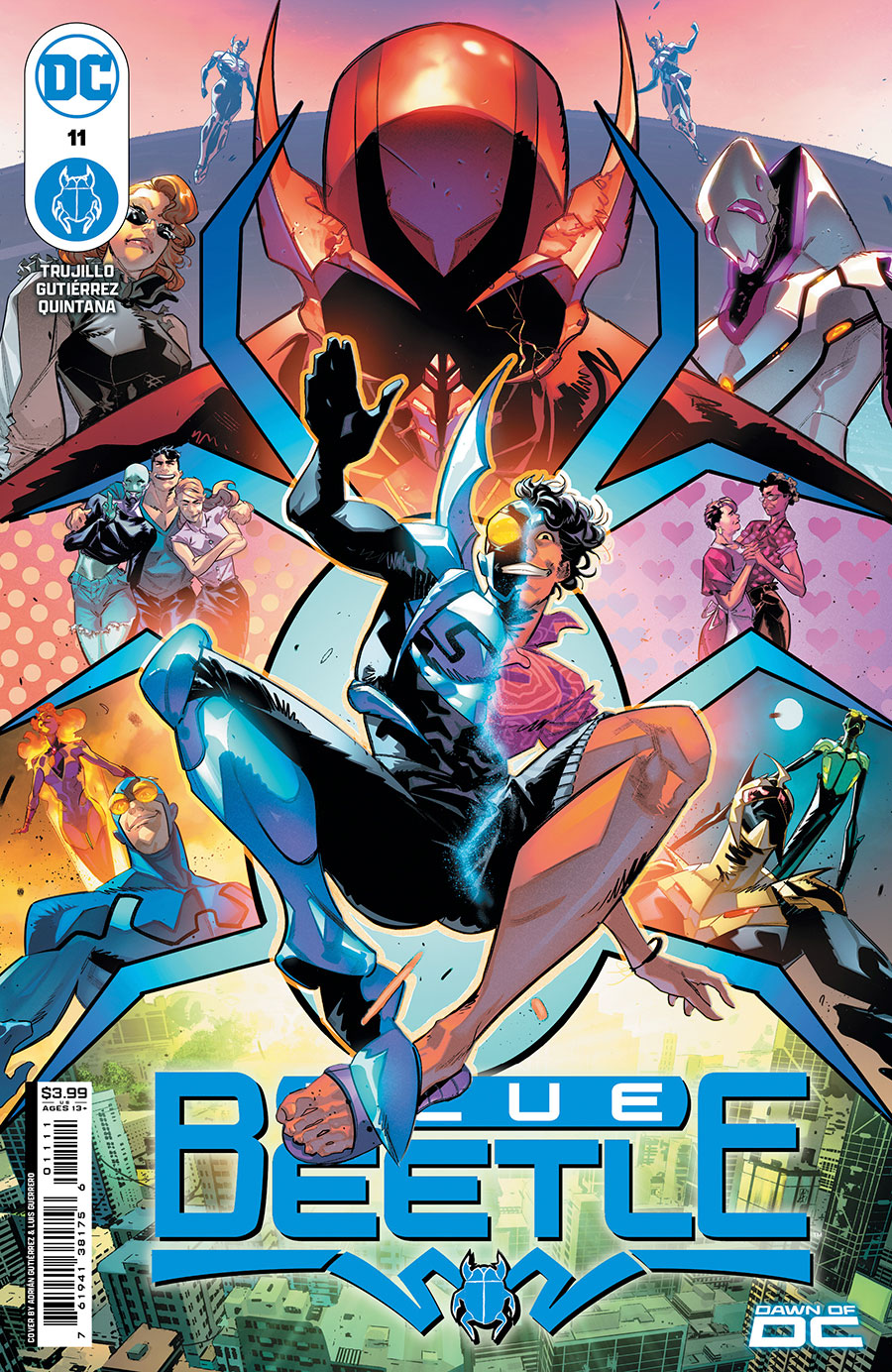 Blue Beetle (DC) Vol 5 #11 Cover A Regular Adrian Gutierrez Cover