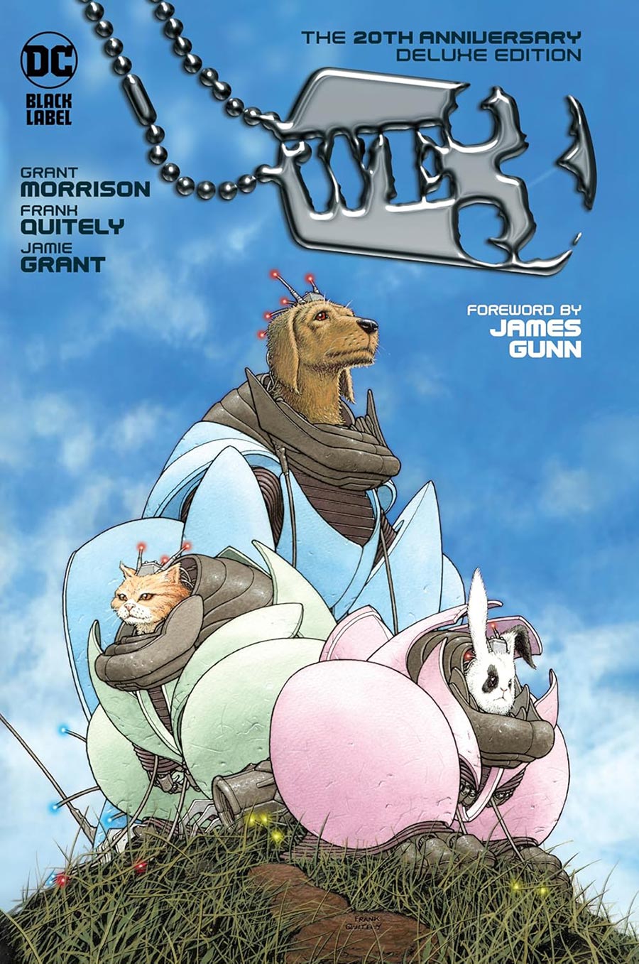 WE3 The 20th Anniversary Deluxe Edition HC Book Market Frank Quitely Cover