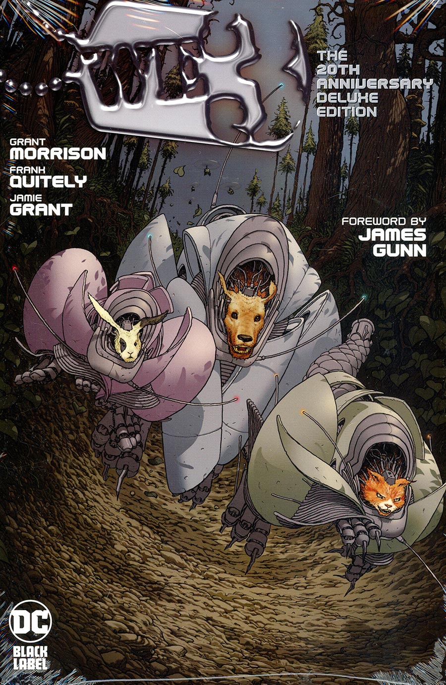 WE3 The 20th Anniversary Deluxe Edition HC Direct Market Exclusive Frank Quitely Variant Cover