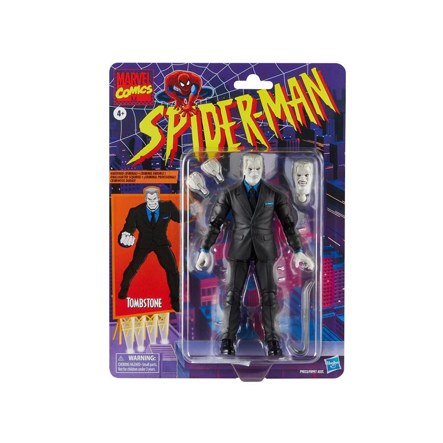 Spider-Man Classic Legends Series 6-Inch Action Figure - Tombstone Case