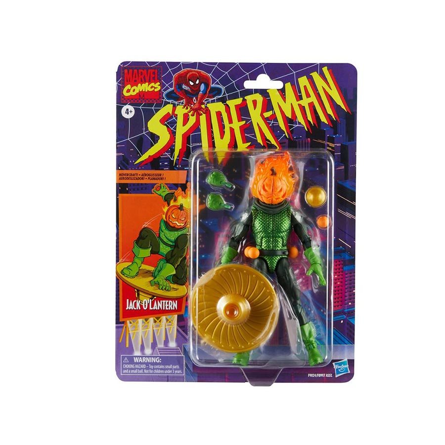 Spider-Man Classic Legends Series 6-Inch Action Figure - Jack O Lantern Case