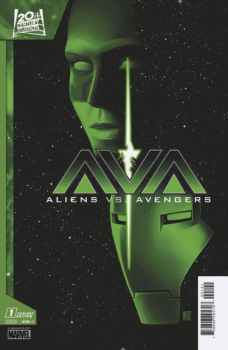 Aliens vs Avengers #1 Cover B Variant John Tyler Christopher Homage Cover (Limit 1 Per Customer)