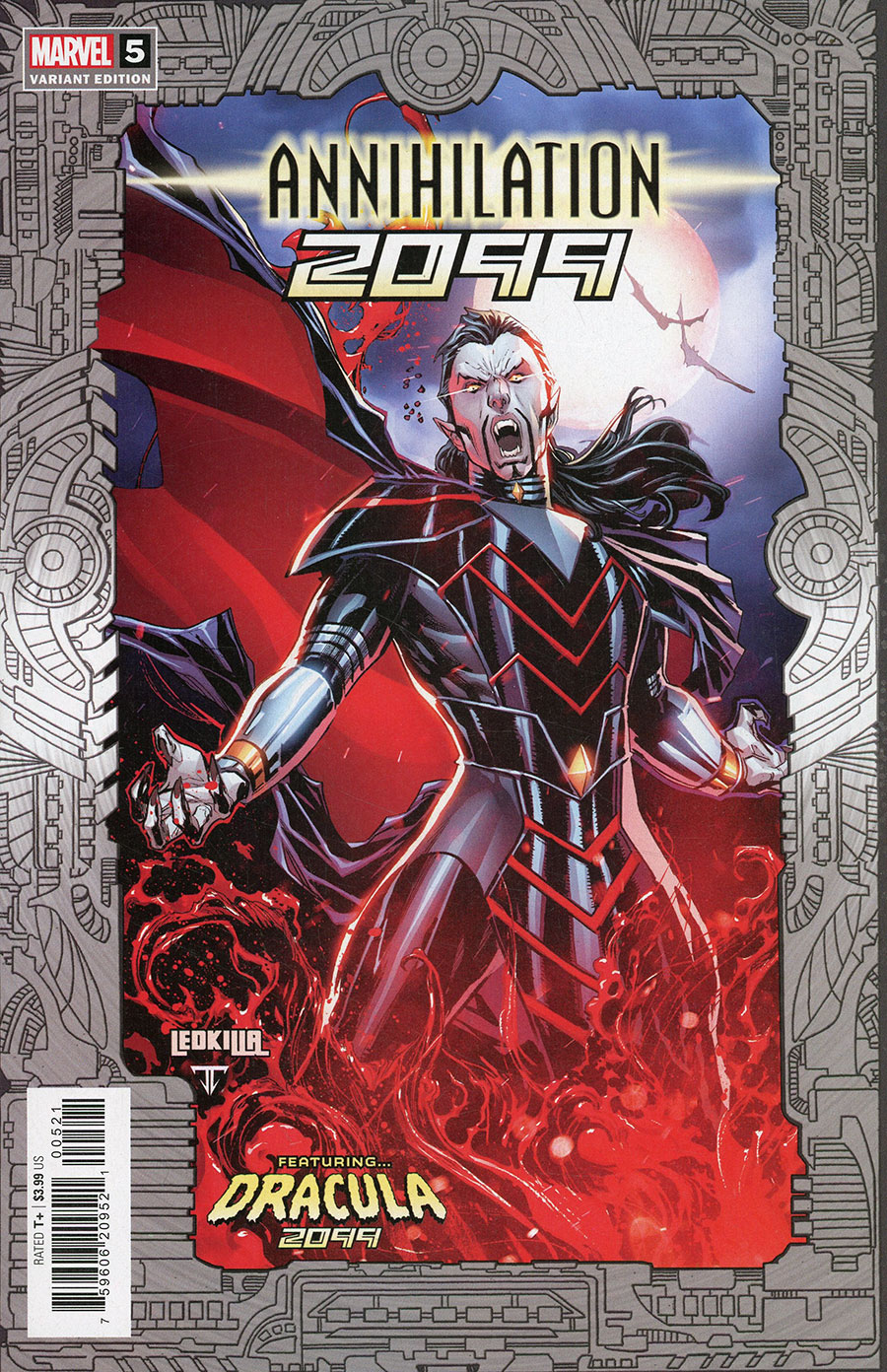 Annihilation 2099 #5 Cover B Variant Ken Lashley 2099 Frame Cover