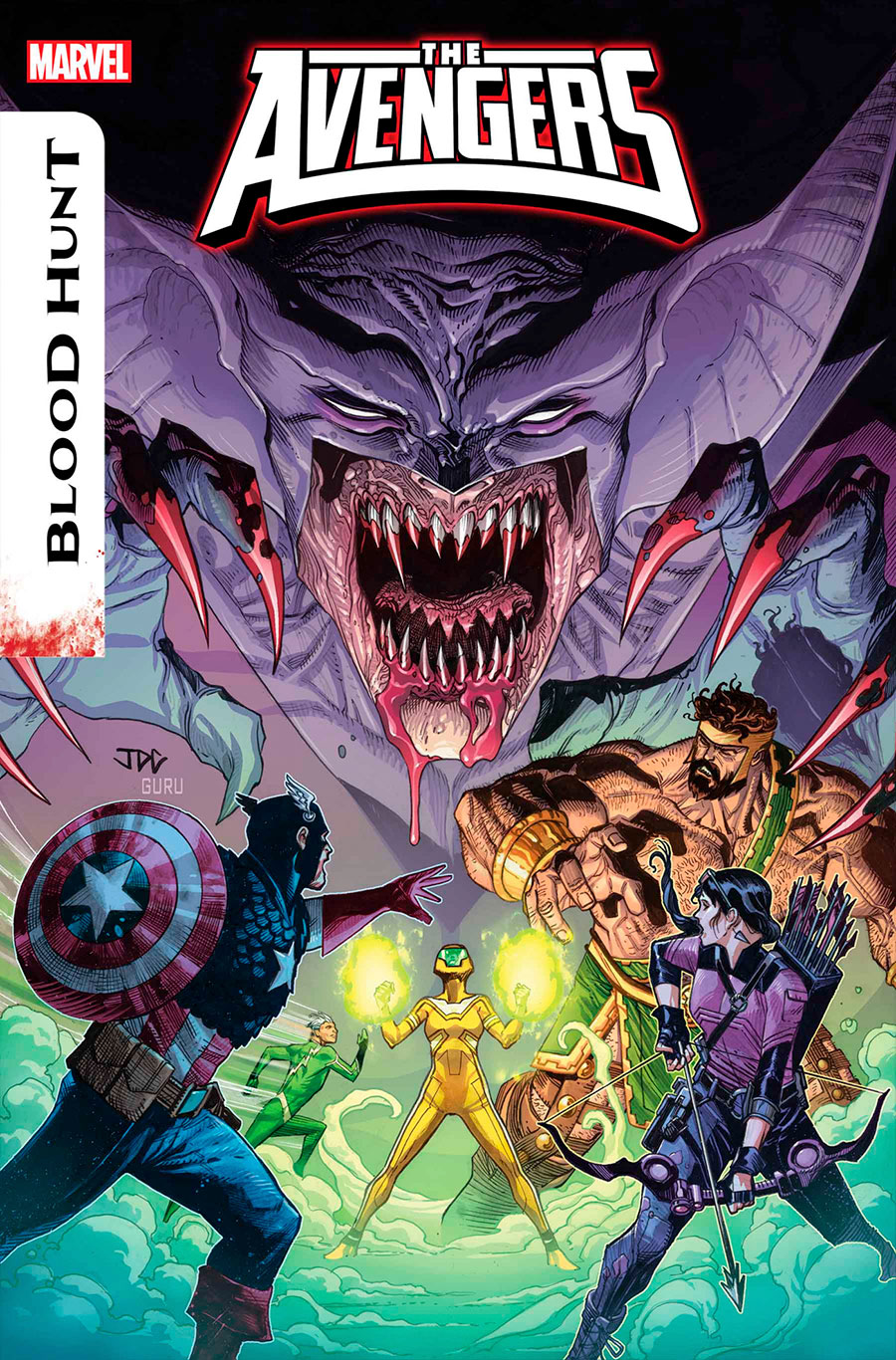 Avengers Vol 8 #16 Cover A Regular Joshua Cassara Cover (Blood Hunt Tie-In)