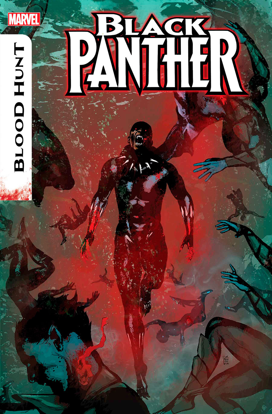 Black Panther Blood Hunt #3 Cover A Regular Andrea Sorrentino Cover