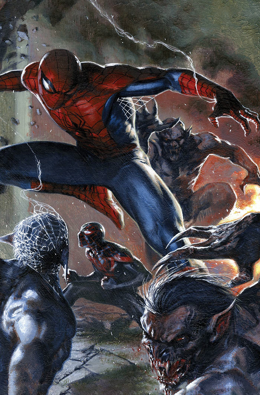 Blood Hunt #5 Cover G Incentive Gabriele Dell Otto Connecting Virgin Variant Cover