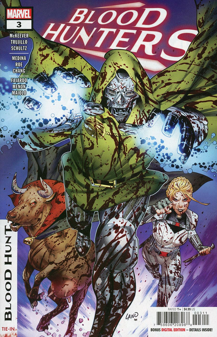 Blood Hunters #3 Cover A Regular Greg Land Cover (Blood Hunt Tie-In)