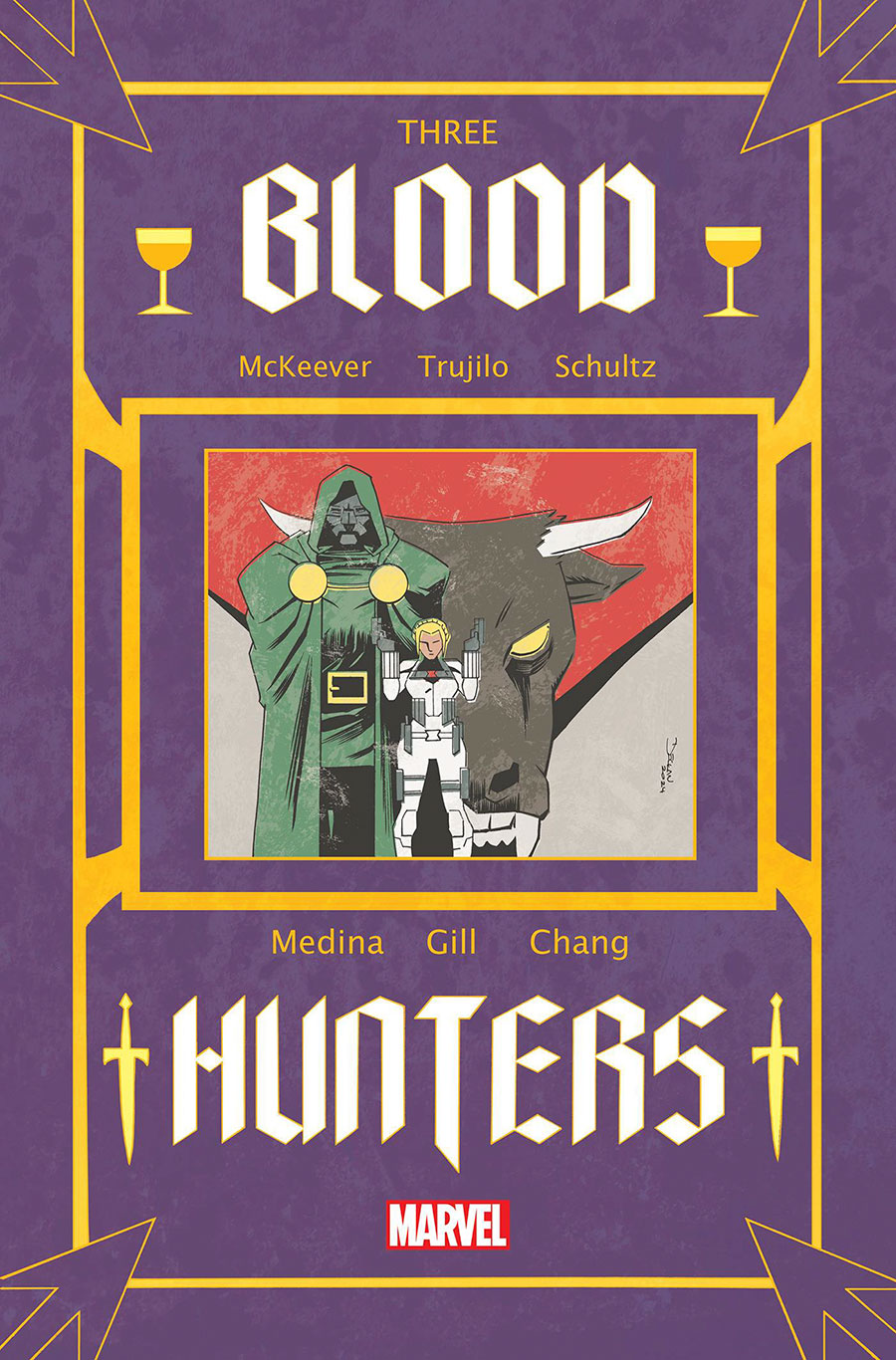 Blood Hunters #3 Cover B Variant Declan Shalvey Book Cover (Blood Hunt Tie-In)