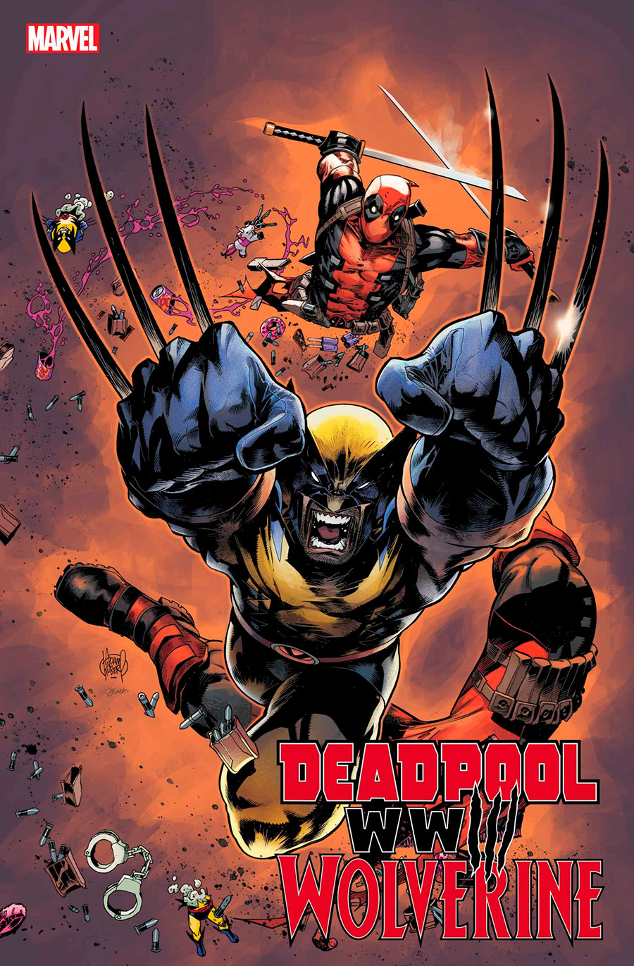 Deadpool & Wolverine WWIII #3 Cover A Regular Adam Kubert Cover