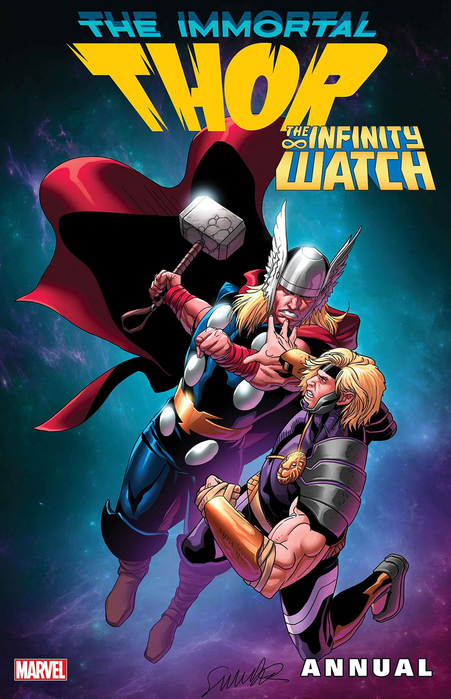 Immortal Thor Annual #1 (One Shot) Cover A Regular Salvador Larroca Cover (Infinity Watch Part 3)