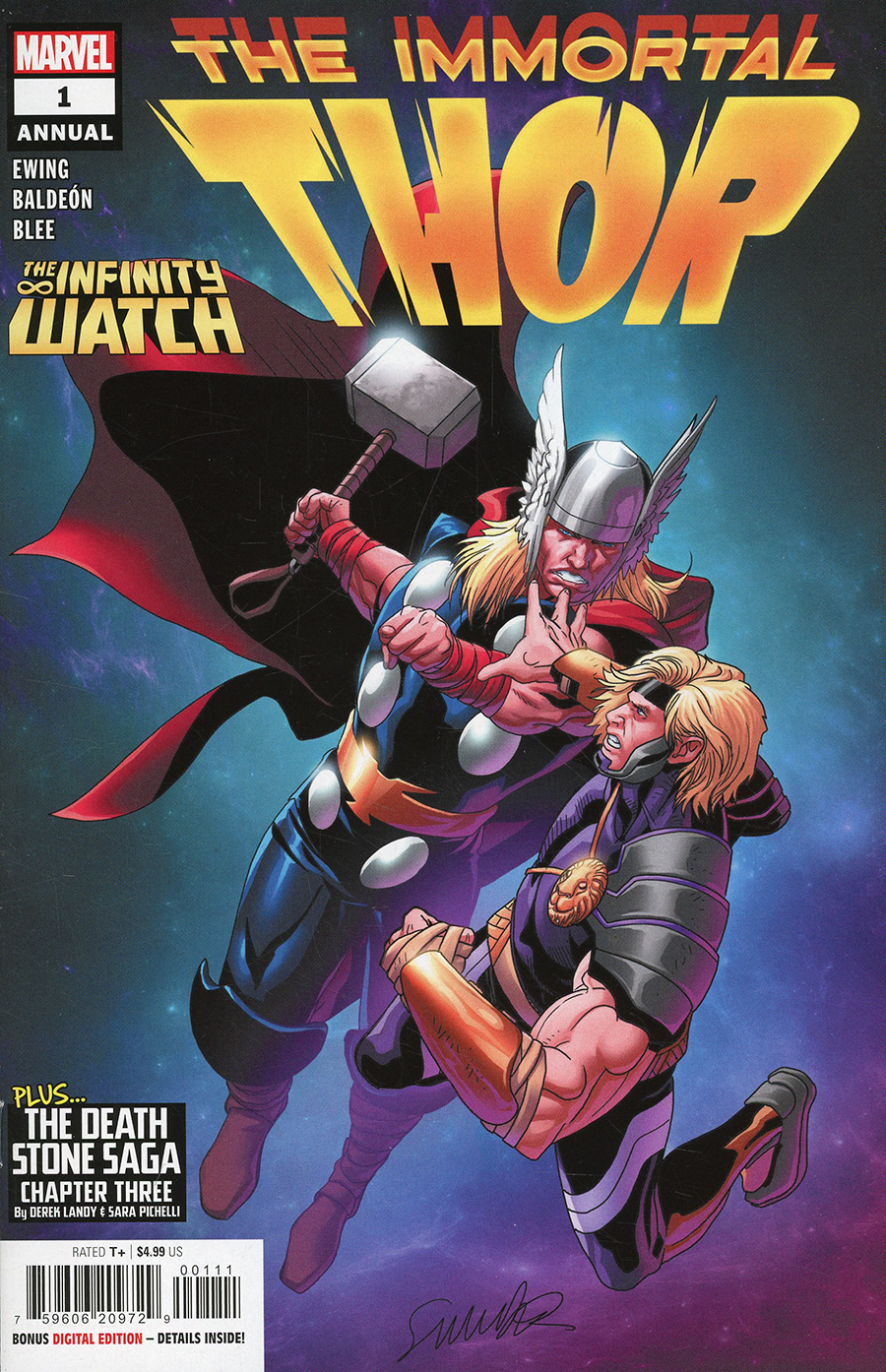 Immortal Thor Annual #1 (One Shot) Cover A Regular Salvador Larroca Cover (Infinity Watch Part 3)