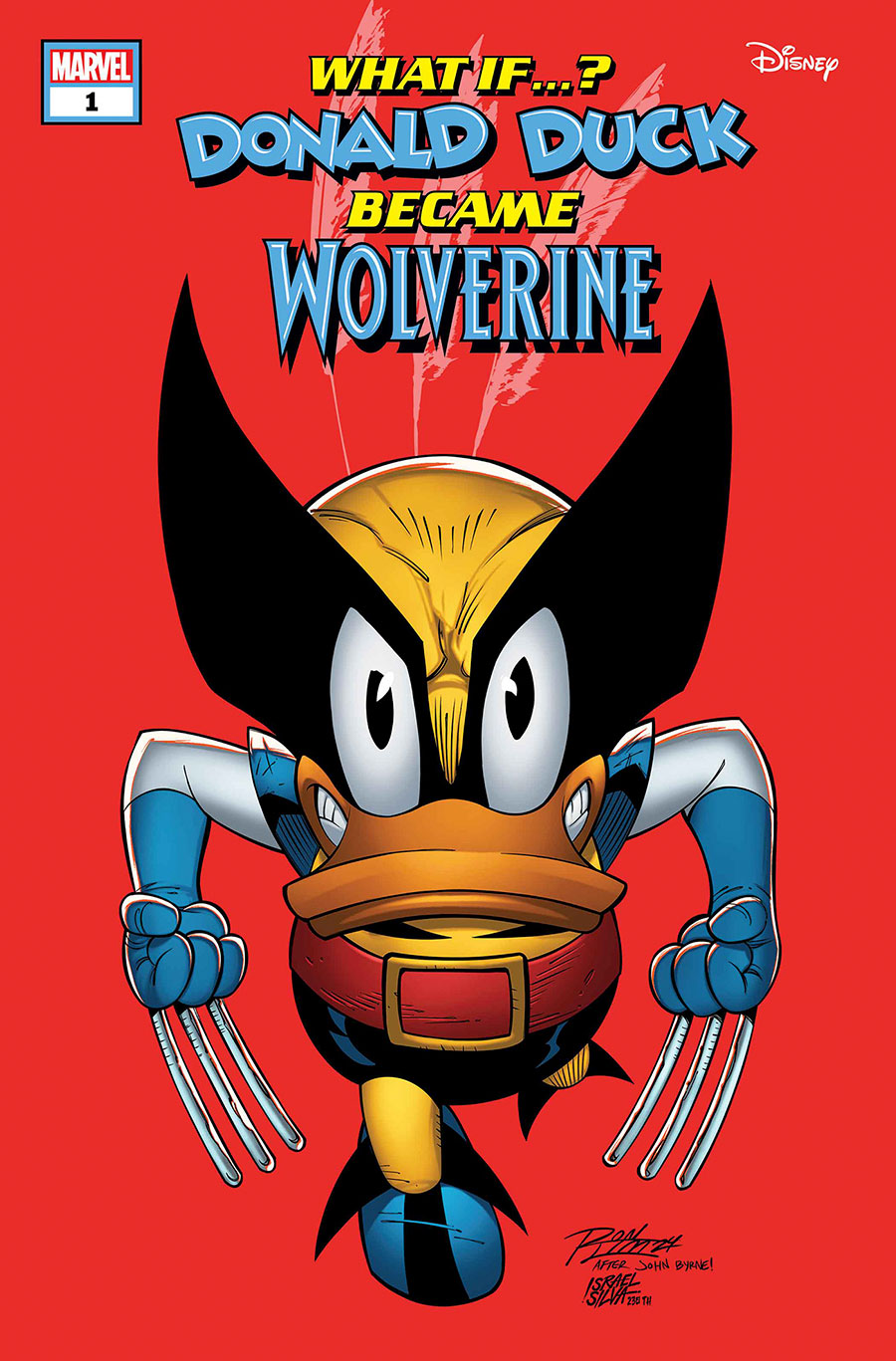 Marvel & Disney What If Donald Duck Became Wolverine #1 (One Shot) Cover D Variant Ron Lim Cover