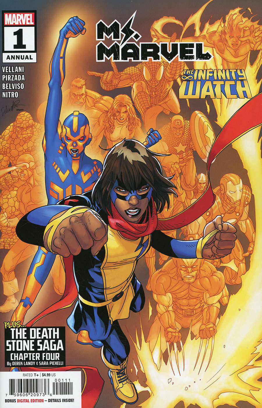 Ms Marvel Annual (2024) #1 (One Shot) Cover A Regular Salvador Larroca Cover (Infinity Watch Part 4)