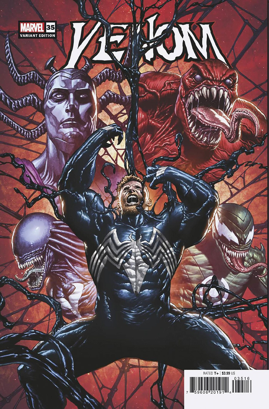 Venom Vol 5 #35 Cover C Incentive Mico Suayan Variant Cover (Venom War Prelude)