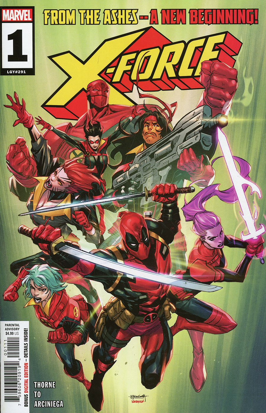 X-Force Vol 7 #1 Cover A Regular Stephen Segovia Cover (Limit 1 Per Customer)