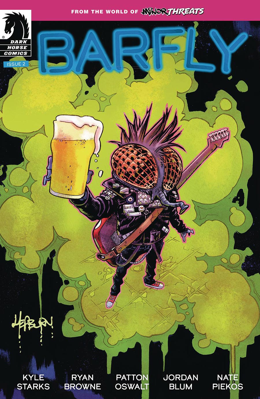 From The World Of Minor Threats Barfly #2 Cover C Variant Scott Hepburn Foil Cover