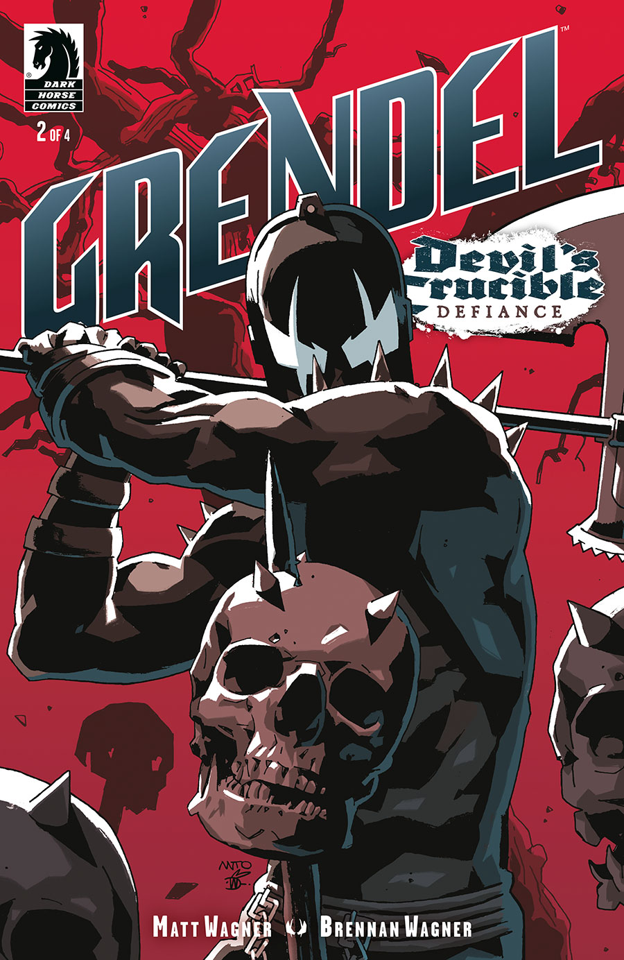 Grendel Devils Crucible Defiance #2 Cover B Variant Antonio Fuso Cover