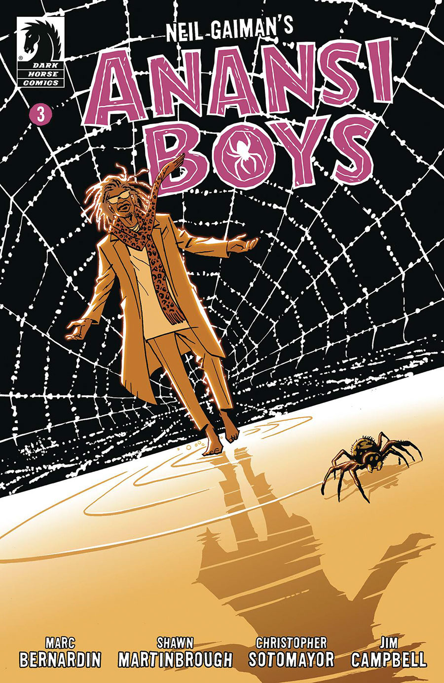 Neil Gaimans Anansi Boys I #3 Cover B Variant Shawn Martinbrough Cover