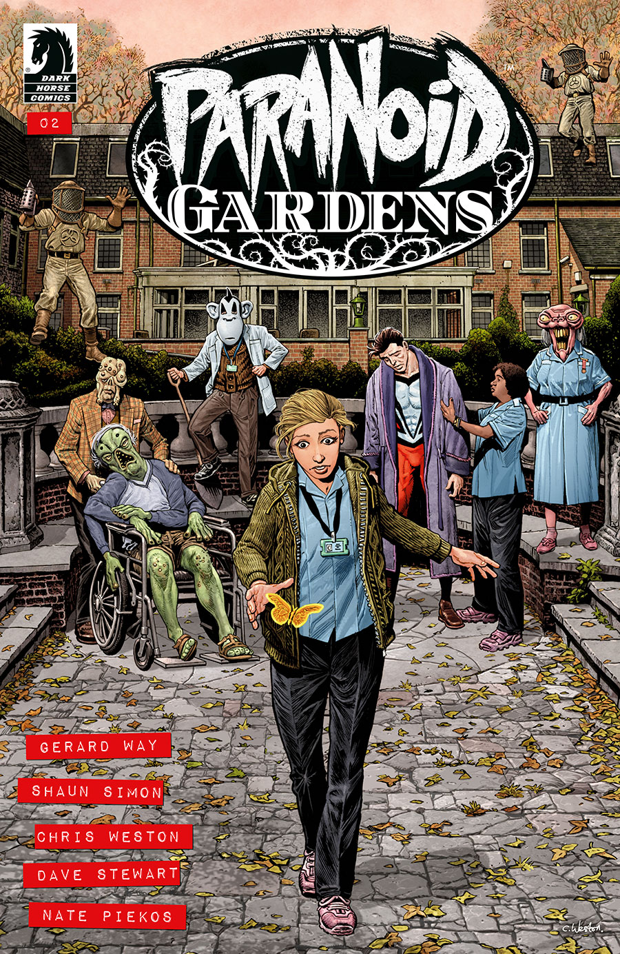 Paranoid Gardens #2 Cover A Regular Chris Weston Cover