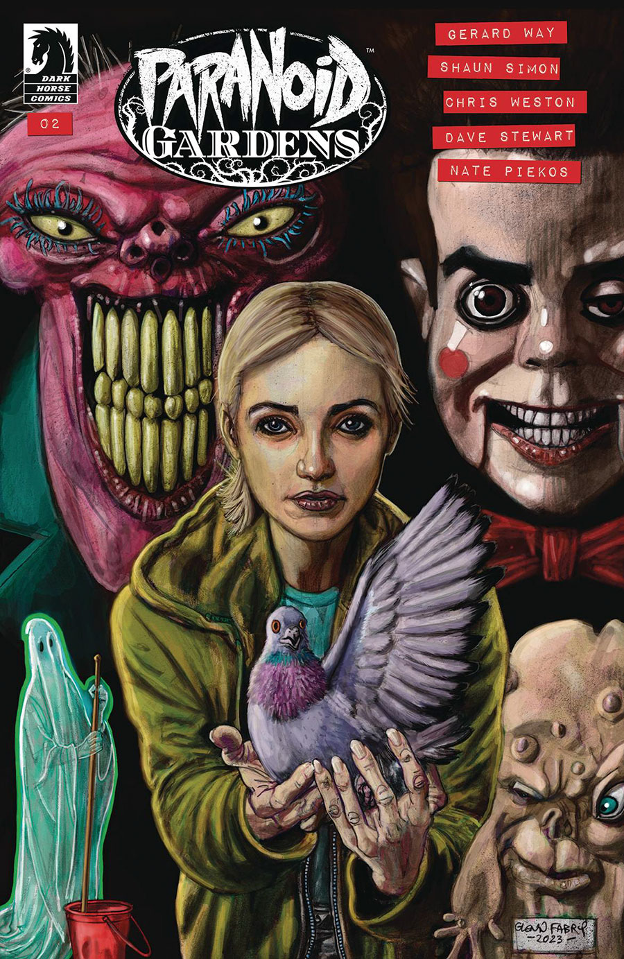 Paranoid Gardens #2 Cover B Variant Glenn Fabry Cover