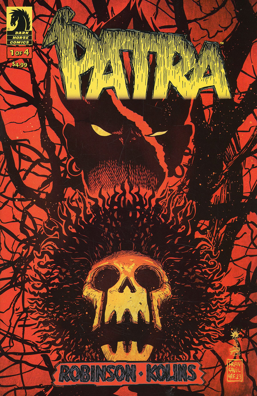 Patra #1 Cover B Variant Francesco Francavilla Cover