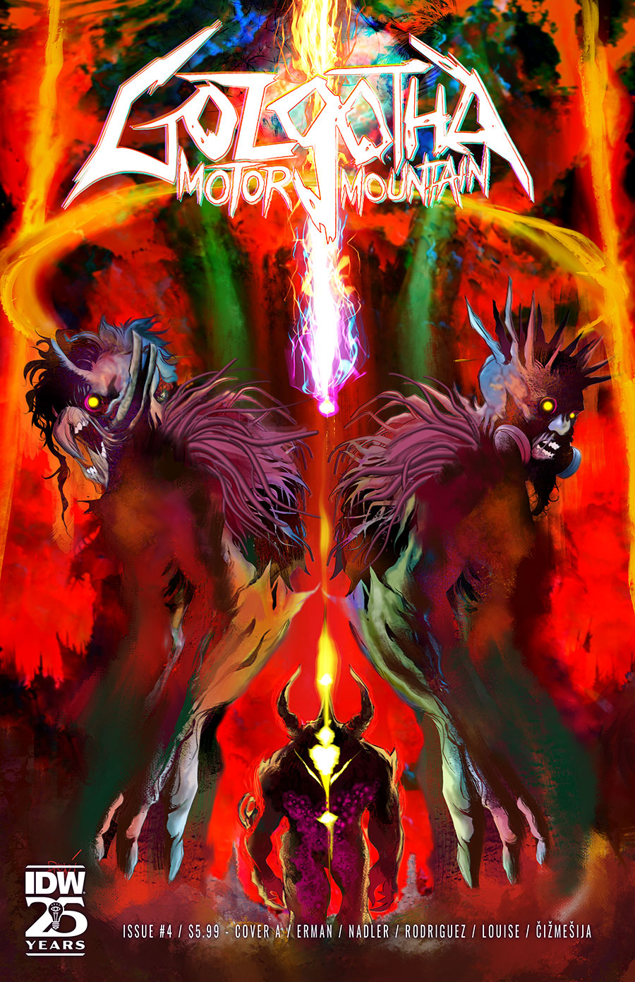 Golgotha Motor Mountain #4 Cover A Regular Robbi Rodriguez Cover