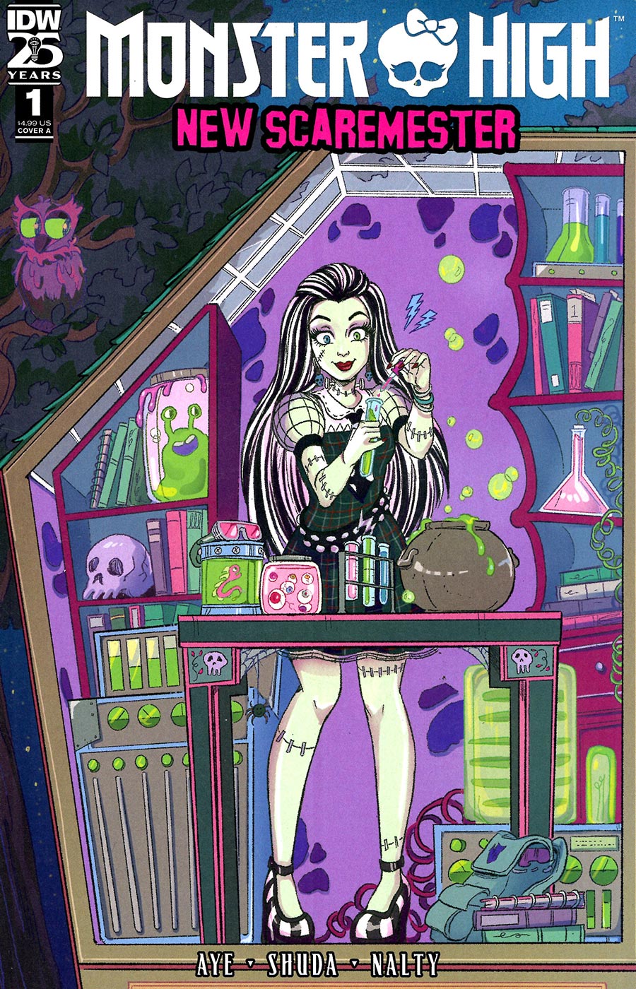 Monster High New Scaremester #1 Cover A Regular Arielle Jovellanos Cover