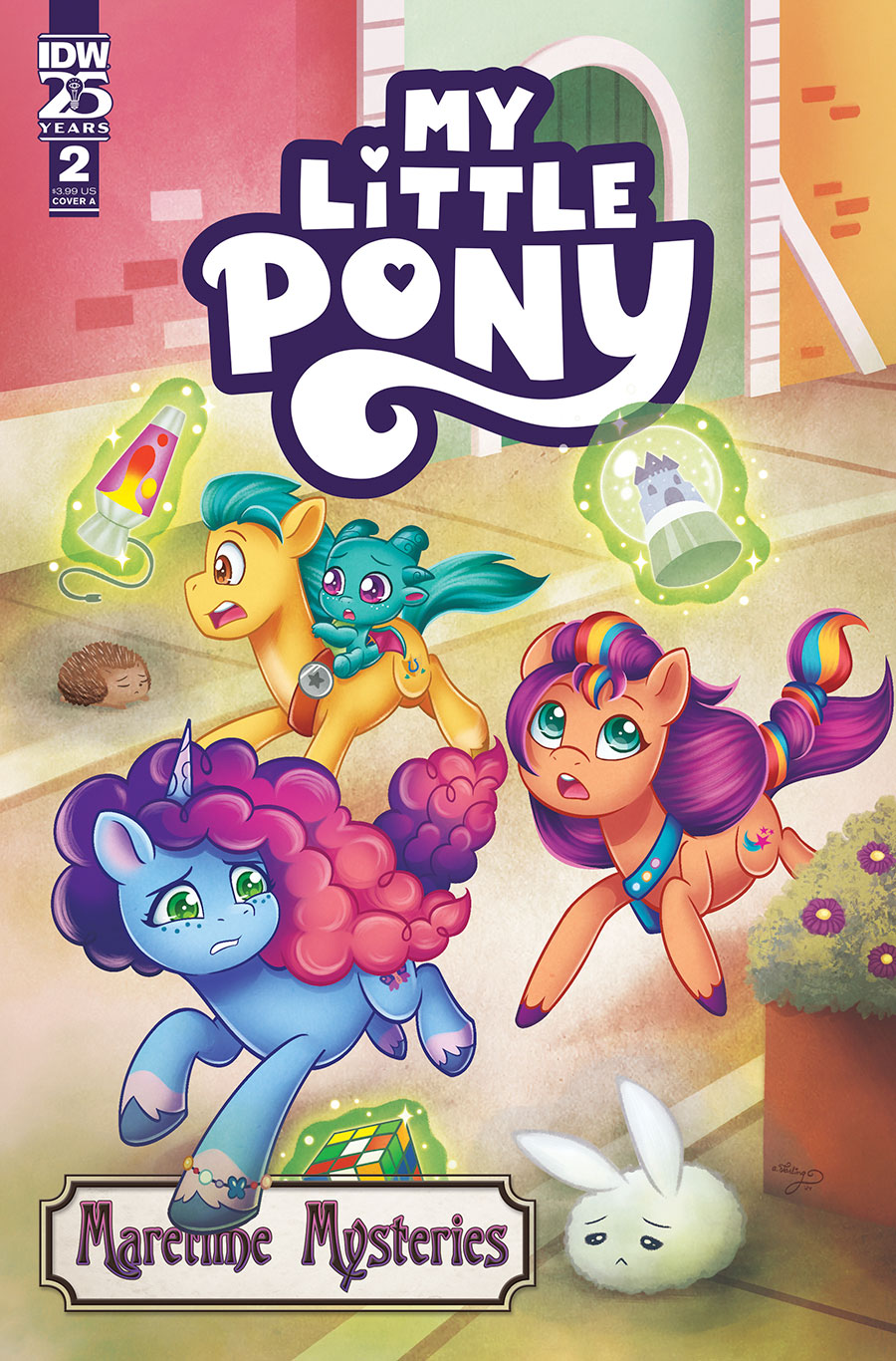 My Little Pony Maretime Mysteries #2 Cover A Regular Abigail Starling Cover
