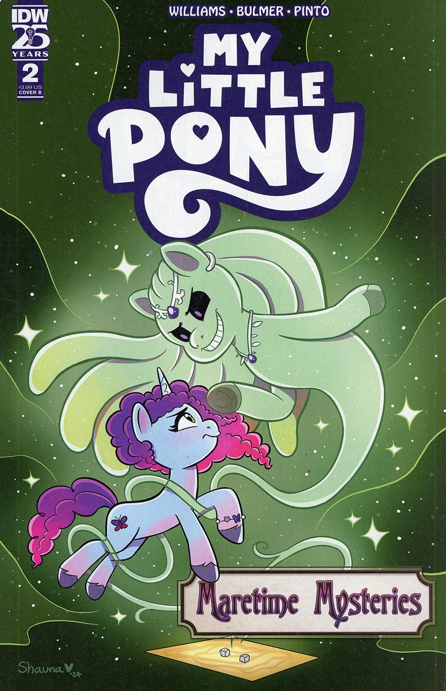 My Little Pony Maretime Mysteries #2 Cover B Variant Shauna Grant Cover