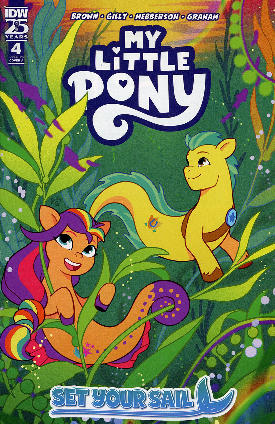 My Little Pony Set Your Sail #4 Cover A Regular Paulina Ganucheau Cover