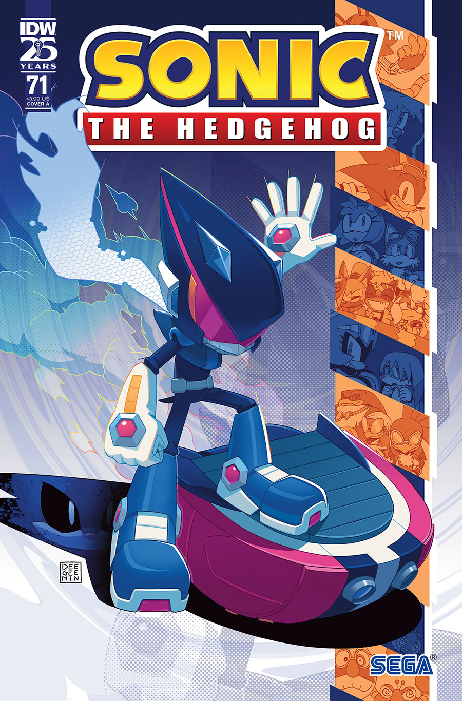 Sonic The Hedgehog Vol 3 #71 Cover A Regular Min Ho Kim Cover