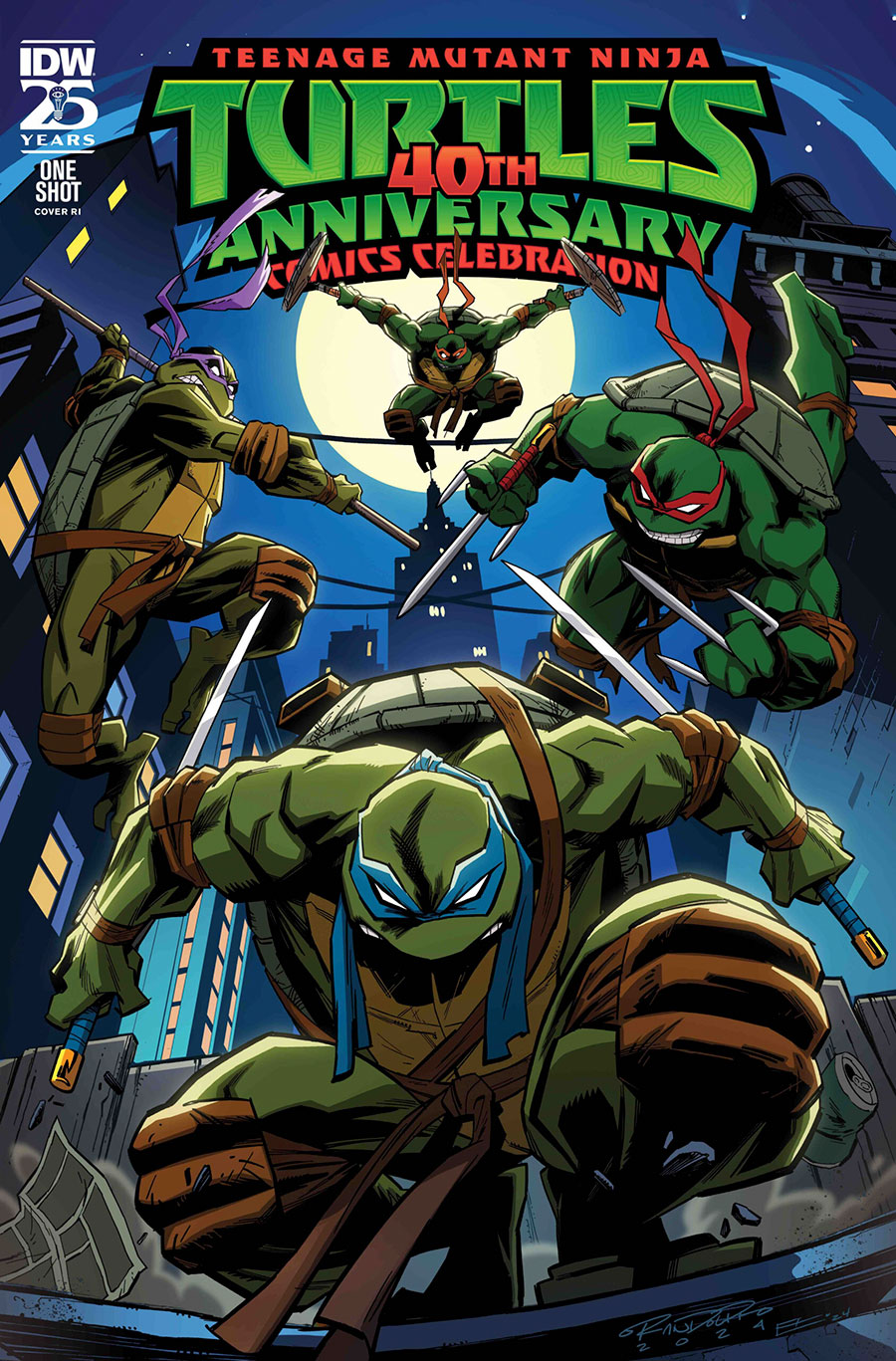 Teenage Mutant Ninja Turtles 40th Anniversary Comics
