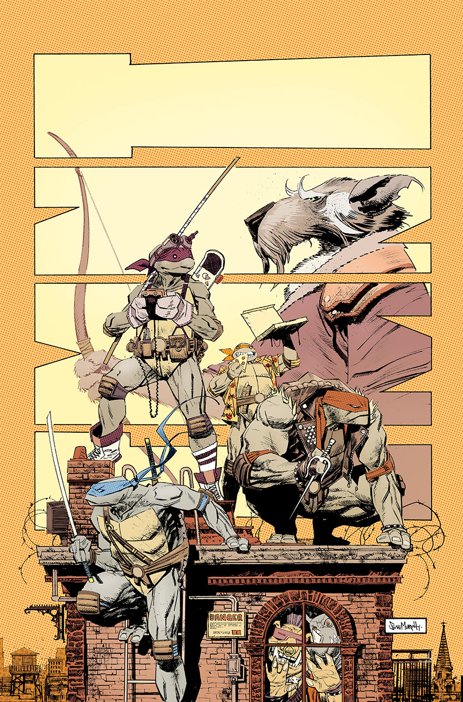 Teenage Mutant Ninja Turtles Vol 6 #1 Cover O Incentive Sean Murphy Variant Cover