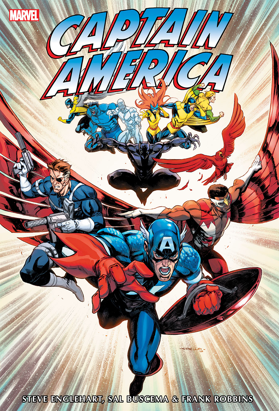 Captain America Omnibus Vol 3 HC Book Market Iban Coello Cover New Printing