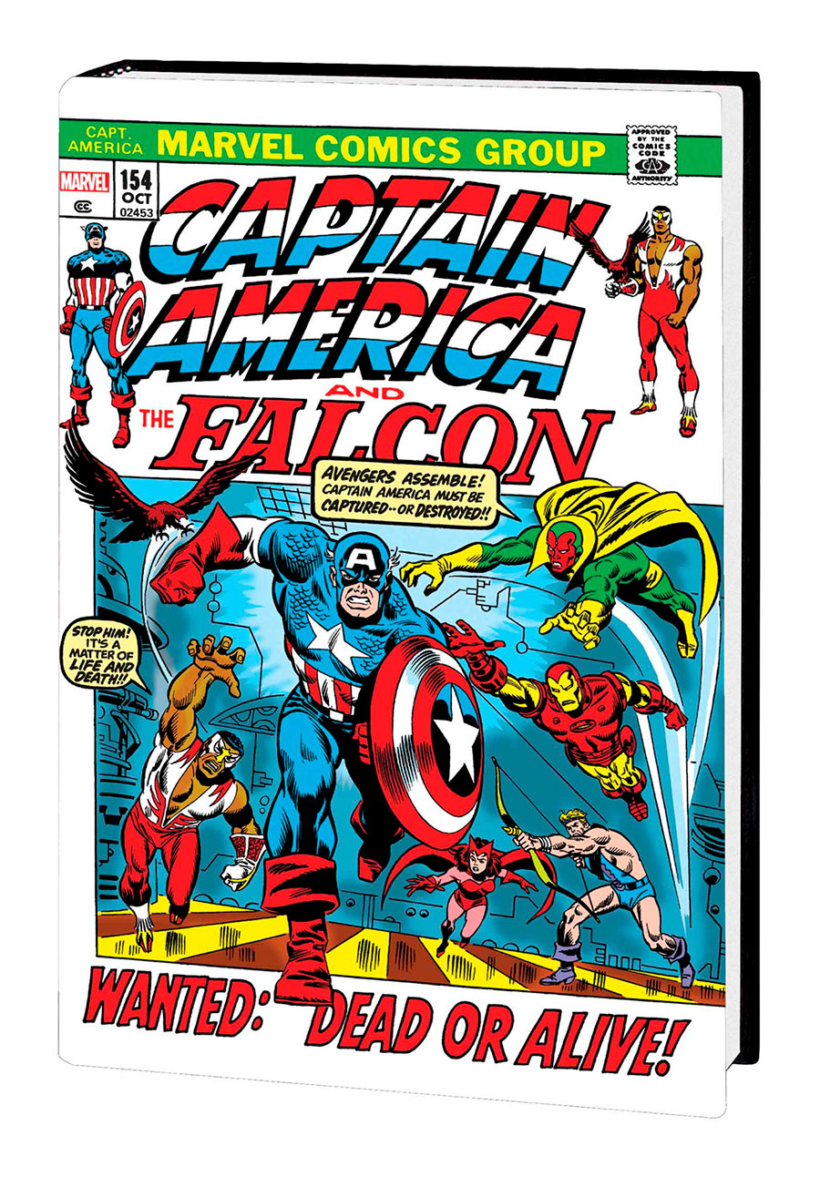 Captain America Omnibus Vol 3 HC Direct Market Sal Buscema Variant Cover New Printing