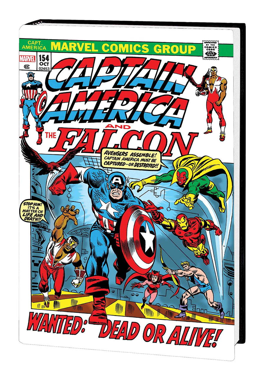 Captain America Omnibus Vol 3 HC Direct Market Sal Buscema Variant Cover New Printing