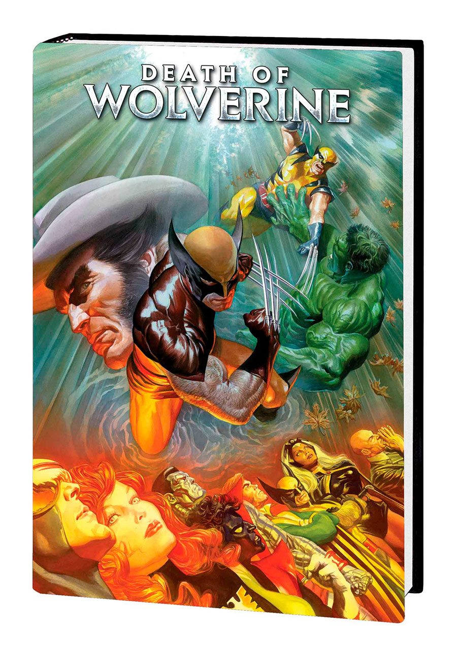 Death Of Wolverine Omnibus HC Book Market Alex Ross Cover