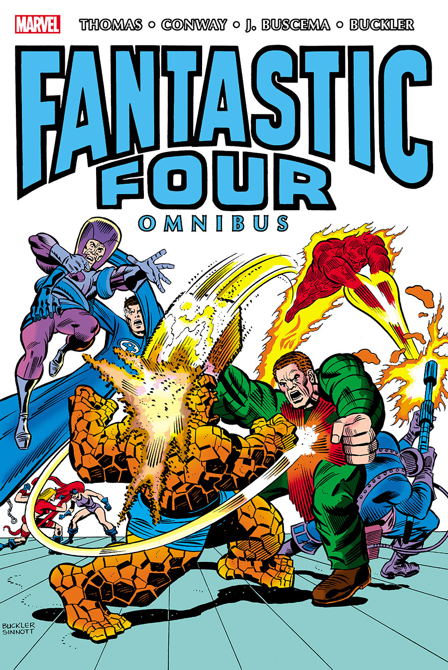 Fantastic Four Omnibus Vol 5 HC Book Market Rich Buckler Frightful Four Cover