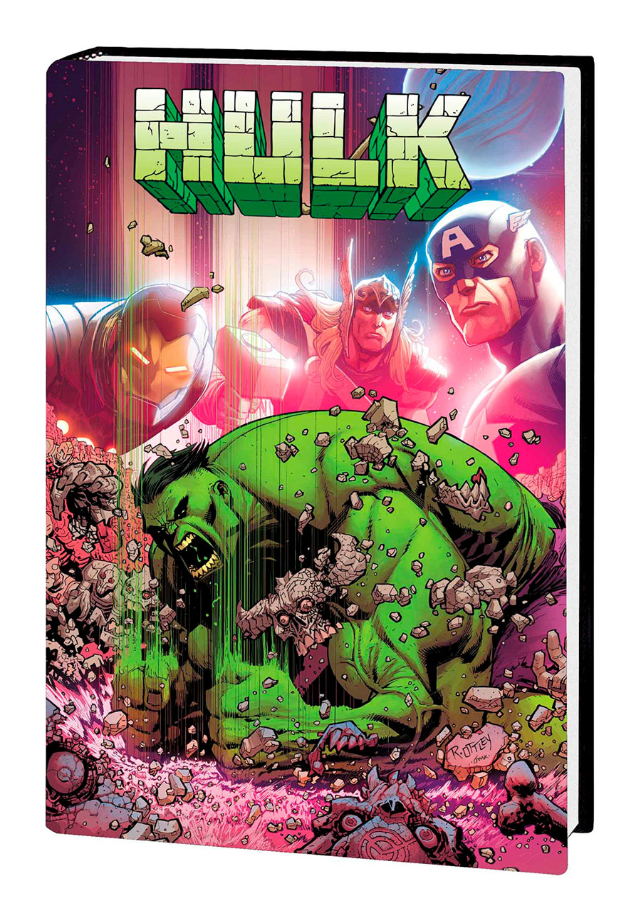 Hulk By Donny Cates & Ryan Ottley Omnibus HC Direct Market Ryan Ottley Avengers Variant Cover