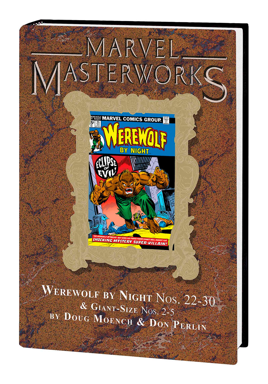 Marvel Masterworks Werewolf By Night Vol 3 HC Variant Dust Jacket