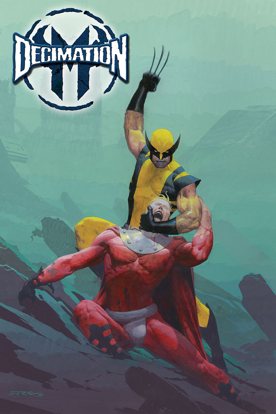 X-Men Decimation Omnibus HC Direct Market Mike Deodato Jr Variant Cover