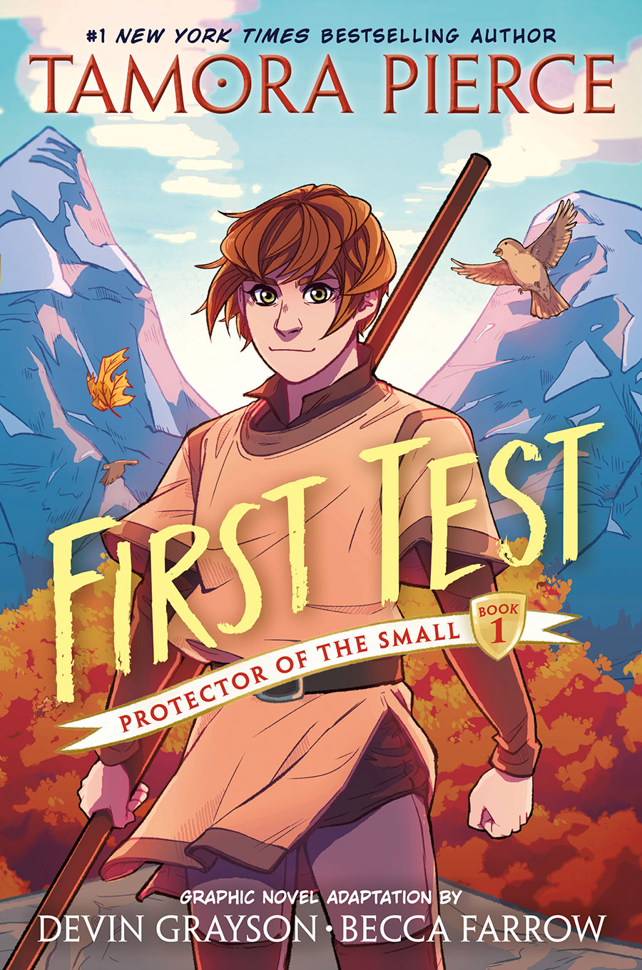First Test A Graphic Novel Vol 1 Protector Of The Small HC