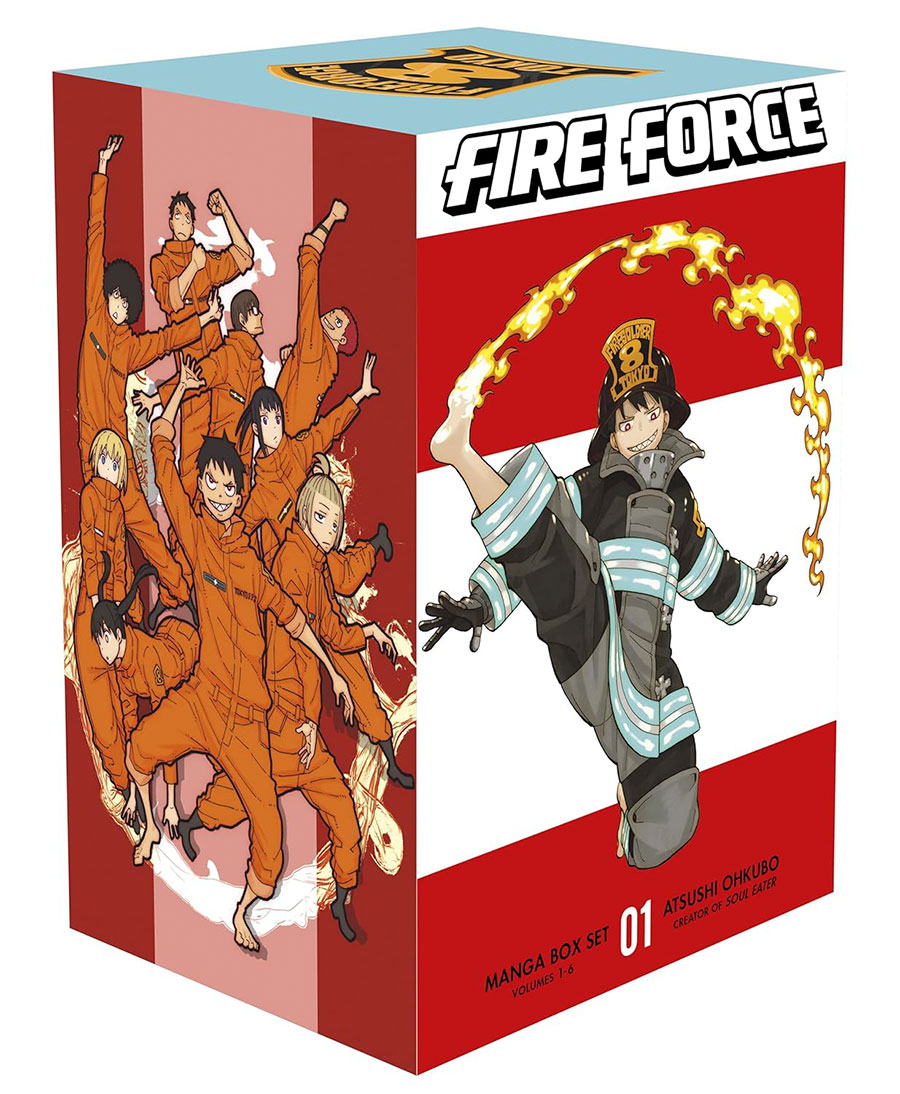 Fire Force Manga Box Set 1 (Vol 1-6)