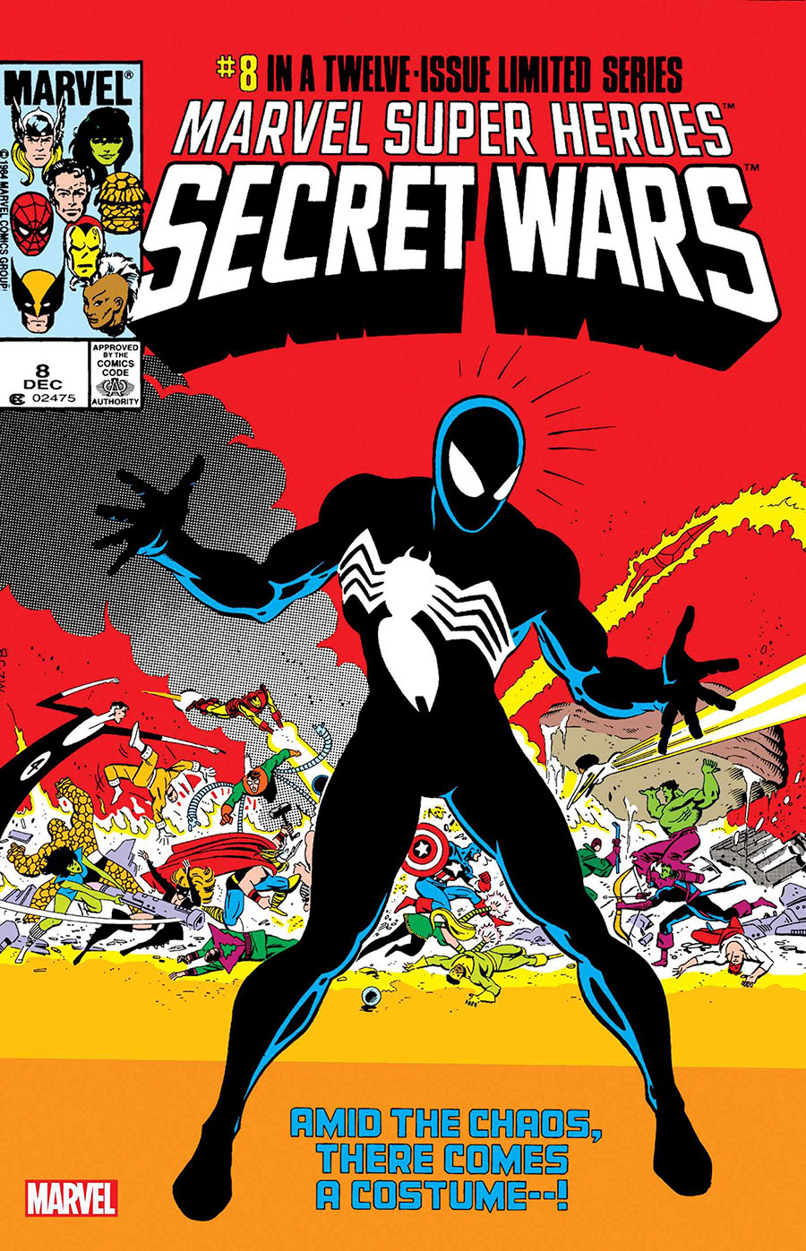 Marvel Super-Heroes Secret Wars #8 Facsimile Edition Poster