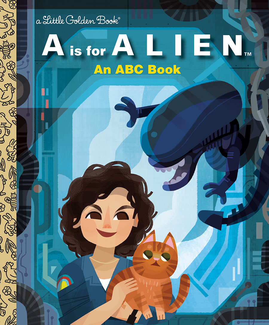 A Is For Alien An ABC Book Little Golden Book HC