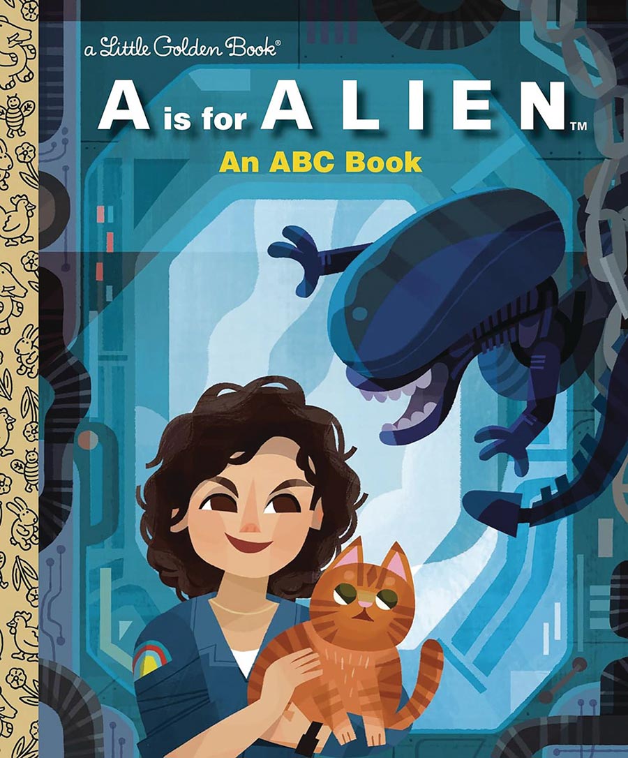 A Is For Alien An ABC Book Little Golden Book HC