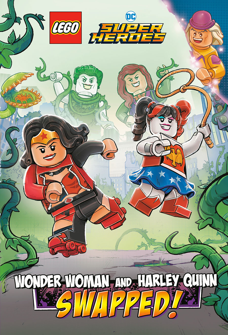 LEGO DC Comics Super Heroes Chapter Book Vol 2 Wonder Woman And Harley Quinn SWAPPED TP
