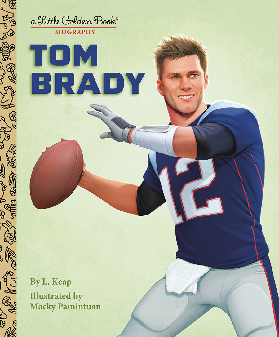 Tom Brady A Little Golden Book Biography HC